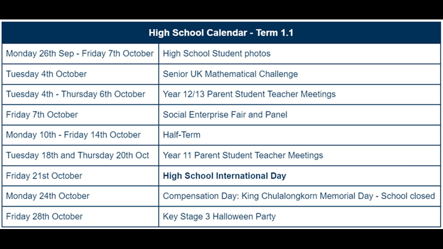calendar