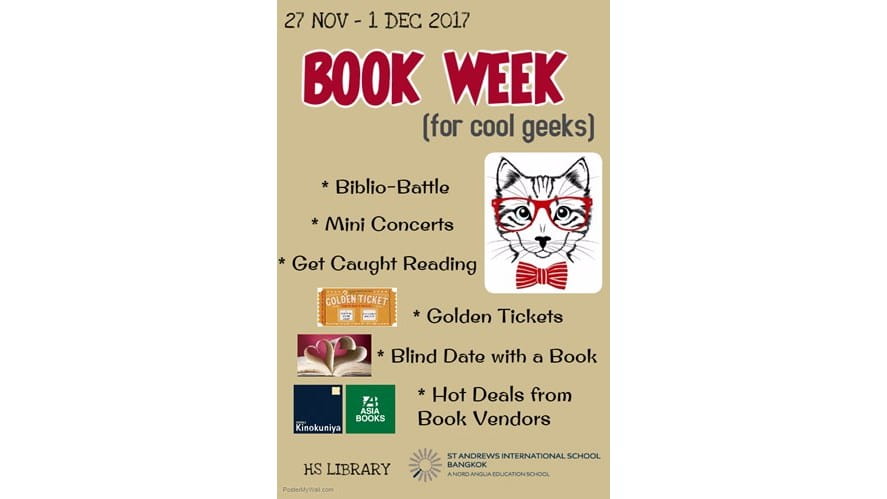 POSTER BOOK WEEK CAT