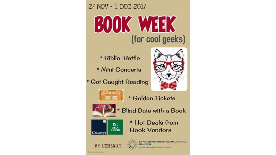 Library: launching fun ways to engage young readers-library-launching-fun-ways-to-engage-young-readers-POSTER BOOK WEEK CAT