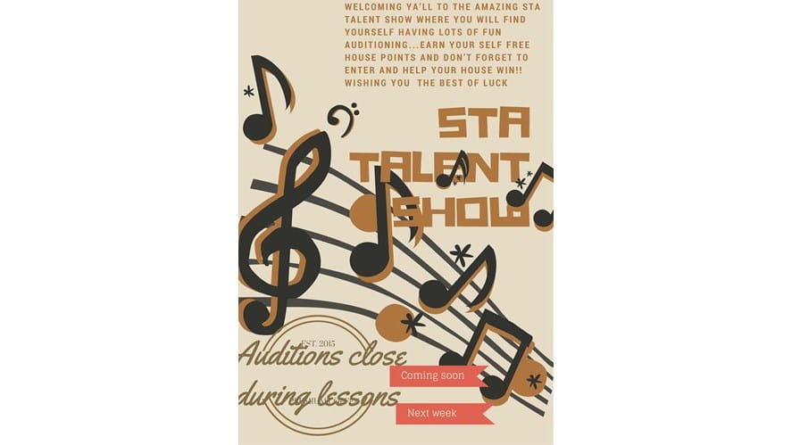 Music: STA's got talent-music-stas-got-talent-Ursha Narulas design