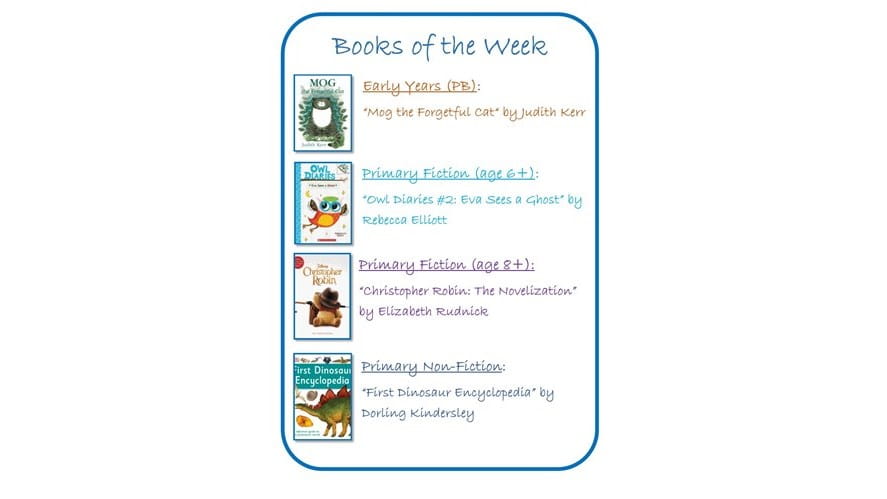 Books of Week  Week 11