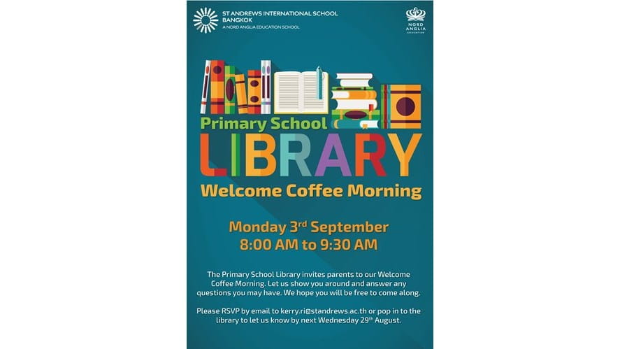 PS Library Coffee Morning A3