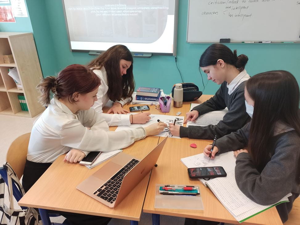 English Lesson in Year 8 | The British School Warsaw - English Lesson in Year 8