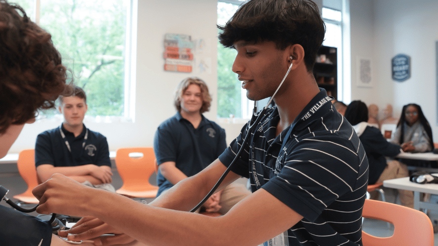 Bringing Medical School-Level Learning to High School - Bringing Medical School-Level Learning to High School