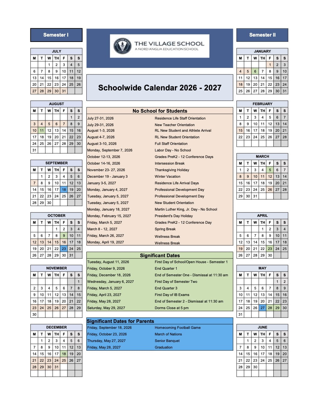 TVS SY 26-27 Calendar