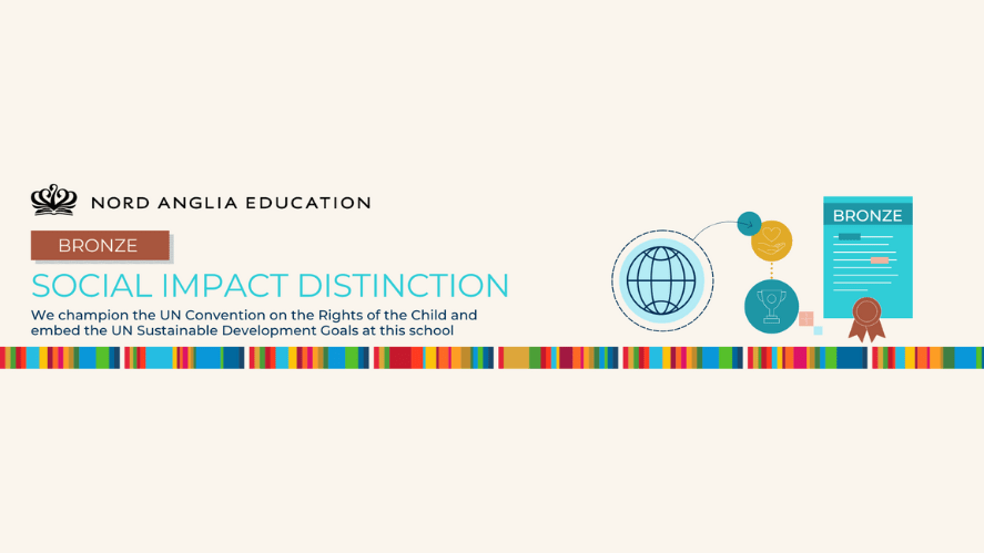 Windermere Prep has received the prestigious NAE Bronze Social Impact Distinction award