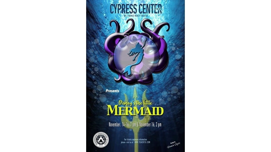 Little Mermaid Poster w logo