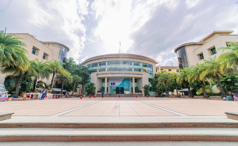 Oakridge Gachibowli school exterior
