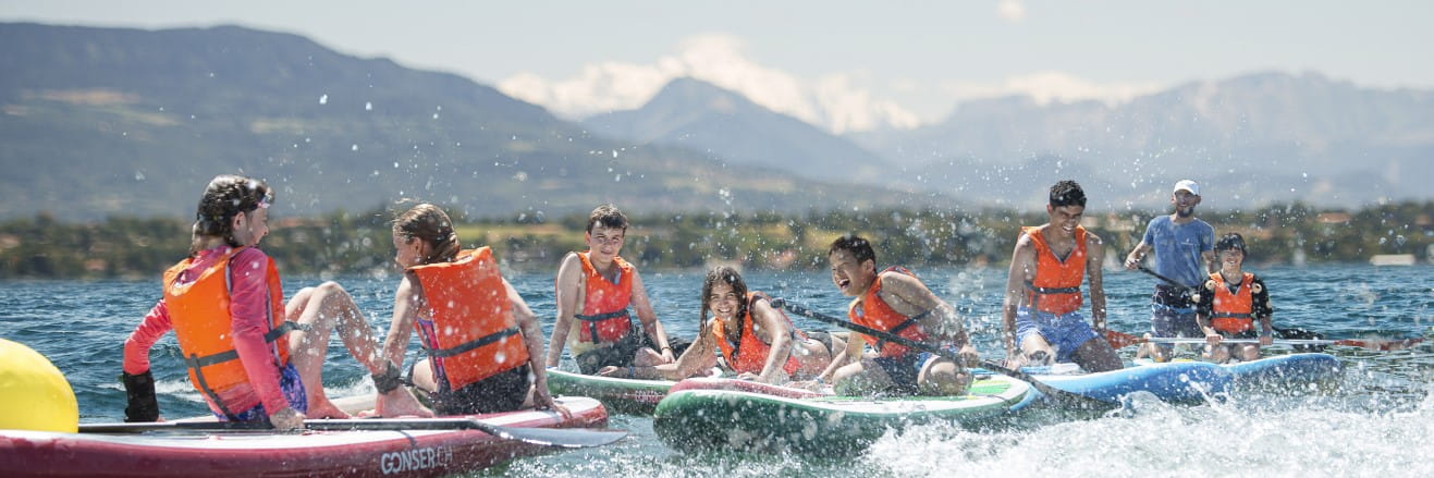 Nord Anglia Summer Camp students