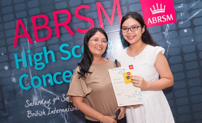 Year 10 Student Success Story | BIS HCMC - sanny awarded abrsm diploma